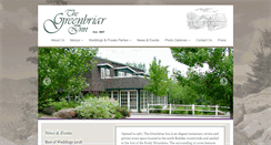Desktop Screenshot of greenbriarinn.com